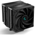 AC Deepcool AK620 ZERO DARK (28 dB, 500-1850RPM, 68.99 CFM, 2x120mm, 260W, 6/6mm, 1456g.)