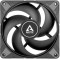 Case/CPU FAN Arctic P12 Max, High-performance 120 mm PWM Fan, Black/Black, 120x120x25 mm, 3-pin, 200-3300rpm, Noise 0.6 Sone (@ 3300 RPM), 81.04 CFM (137.69 m3/h) (ACFAN00280A)