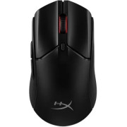 HYPERX Pulsefire Haste 2 Wireless Gaming Mouse, Black, Ultra-lightweight design, 400–26000 DPI, 4 DPI presets, Dual wireless connectivity modes: BT + 2.4GHz, HyperX 26K Sensor, Included grip tape for secure, Per-LED RGB lighting, Up to 100 hours of batter