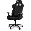 Gaming/Office Chair AROZZI Inizio Fabric, Black, max weight up to 105kg, 2D Armrests, Rocking function that tilts the seat and backrest up to 12°, Head and Lumber cushions, Metal Frame, Steel wheelbase, Gas Lift 4class, W-24.5kg