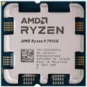 Процессор AMD Ryzen 9 7950X  (4.5-5.7GHz, 16C/32T, L2 16MB, L3 64MB, 5nm, 170W), Socket AM5, Tray