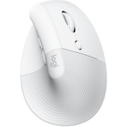 Wireless Mouse Logitech Lift for Mac Vertical, Optical, 400-4000 dpi, 6 buttons, 1xAA, BT/2.4, White