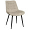 Scaun Deco Florida Camel catifea, black leg HLR9