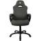 Gaming/Office Chair AROZZI Enzo Woven Fabric, Black Grey, max weight up to 95kg, Extra Padded Armrests with Woven Fabric Material, Rocking function that tilts the seat and backrest up to 12°, Light construction for easy movement, W-15kg