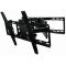 Wall Mount Gembird WM-80RT-01 Black 37"-80", 60kg, VESA:up 600x400, Wall distance:58~402mm