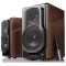 Edifier SS02C Brown Speaker Stands for S2000MKIII-Pair, height 648 mm, vibration-free, Wood Grain Design