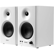 Edifier MR4 White, Studio Monitor 2.0/ 2x21W RMS, 1-inch silk dome tweeter and 4-inch diaphragm woofers, MDF wooden cabinets, simple connection to mixers, audio interfaces, computers or media players, front-mounted headphone output and AUX input, monitor 