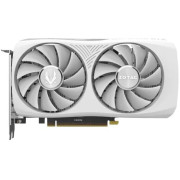 ZOTAC GeForce RTX 4060 Twin Edge OC White Edition  8GB GDDR6, 128bit, 2490/17000Mhz, Ada Lovelace/DLSS3, PCIeX16 4.0, 1xHDMI, 3xDP, Compact 2.0 Slot Footprint, Dual Fan / IceStorm 2.0, Active Fan Control/FREEZE Fan Stop, SPECTRA RGB Lightning, Metal Backp