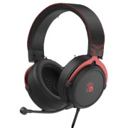 Gaming Headset Bloody M590i, 50mm drivers,, 20-20kHz, 16 Ohm, 105db,v7.1, 3.5mm(4pin)/USB, Black/Red