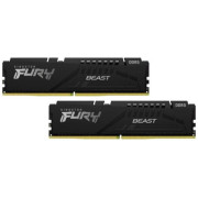 32GB (Kit of 2*16GB) DDR5-5200  Kingston FURY® Beast DDR5 EXPO, PC41600, CL36, 1Rx8, 1.25V, Auto-overclocking, Asymmetric BLACK low-profile heat spreader, AMD® EXPO v1.0 andIntel® Extreme Memory Profiles (Intel® XMP) 3.0