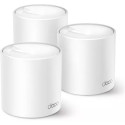 TP-LINK Deco X50(3-pack)  AX3000 Mesh Wi-Fi 6 System, 2 LAN/WAN Gigabit Port, 2402Mbps on 5GHz + 574Mbps on 2.4GHz, 802.11ax/ac/b/g/n, OFDMA , MU-MIMO, Wi-Fi Dead-Zone Killer, Seamless Roaming with One Wi-Fi Name, Antivirus, Parental Controls