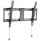 Wall Mount Gembird WM-80T-01 Black 37"-80", 70kg, VESA:up 600x400, Wall dist:49mm, +3° ~ -12°