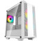 Case mATX Deepcool CC360 ARGB, w/o PSU, 3x120mm ARGB fans, Mesh Front, Tempered Glass, USB3.0, White