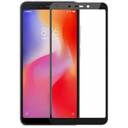320018 Screen Geeks sticla protectie Xiaomi RedMi 6 Full Cover Glass Pro, Black (защитное стекло для смартфонов Xiaomi, в асортименте)