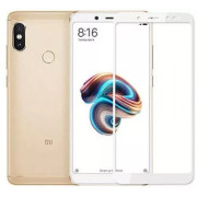 920010 Screen Geeks sticla protectie Xiaomi Redmi Note 5 Pro Full Cover Glass Pro All Glue, White (защитное стекло для смартфонов Xiaomi, в асортименте)