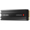 1TB SSD PCIe 4.0 x4 NVMe 1.3c M.2 Type 2280 Samsung 980 PRO w/ Heatsink MZ-V8P1T0CW, Read 7000MB/s, Write 5000MB/s (solid state drive intern SSD/внутрений высокоскоростной накопитель SSD)