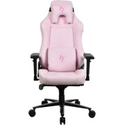 Gaming/Office Chair AROZZI Vernazza SuperSoft Fabric, Pink, Velvety texture fluid-repellant, max weight up to 135-145kg / height 165-190cm, Tilt Angle Lock, Recline 165°, 4D Armrests, Head and Lumber cushions, Metal Frame, Aluminium wheelbase, Gas lift 4