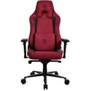 Gaming/Office Chair AROZZI Vernazza SuperSoft Fabric, Bordeaux, Velvety texture fluid-repellant, max weight up to 135-145kg / height 165-190cm, Tilt Angle Lock, Recline 165°, 4D Armrests, Head and Lumber cushions, Metal Frame, Aluminium wheelbase, Gas li