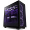 Case ATX NZXT H7 Flow, 2xUSB 3.2, 1xType-C, 2x120mm, Tempered Glass, Mesh Freont, Black