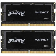 32GB (Kit of 2*16GB) DDR5-5600 SODIMM Kingston FURY® Impact DDR5, PC44800, CL40, 1Rx8, 1.1V, Intel XMP 3.0 (Extreme Memory Profiles)