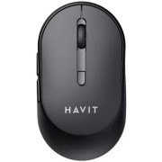 Wireless Mouse Havit MS78GT, 1200-3200dpi, 6 buttons, Ambidextrous, 1xAA, 2.4Ghz, Black