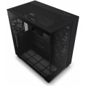 Case ATX NZXT H9 Flow, 2xUSB 3.2, 1xType-C, 4x120mm, 2xTG, 2x Mesh Panels, Black