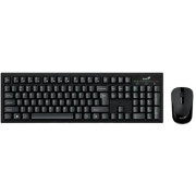Wireless Keyboard & Mouse Genius Smart KM-8101, 12 Fn keys, Dust-proof, Quiet typing, 1000dpi, 3 buttons, 1xAA/1xAA, 2.4Ghz, EN/RU, Black