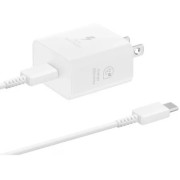 Original Samsung EP-T2510, Fast Travel Charger 25W PD (with cable), White