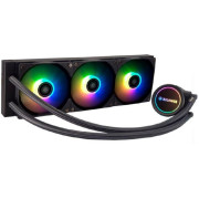 XILENCE Liquid Cooler (XC987) LiQuRizer 360 PRO ARGB Performance A+ Socket LGA Intel: 1700/2066 /2011/1151/115x/1200 & AMD: AM4/ AM5, up to 350W, 3x A-RGB PWM FDB 120 fans:120x120x25mm, PWM fans: 500-1800rpm, 18.0-32.2 dBA, 77.43CFM, pump: 2100, 25dBA, 