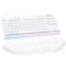 Gaming Keyboard Logitech G713, Mechanical, TKL, PBT keycaps, GX Tactile, Media control, Volume roller, Palm rest, RGB, USB, EN, White