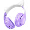 HOCO W42 Cat ear kids BT headphones Purple grape