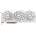 Sapphire PURE Radeon™ RX 7800 XT White 16GB GDDR6 256Bit 2475/19500Mhz, 2xHDMI, 2xDP, Triple Fan, SP: 3840, AMD RDNA 3, 5nm GPU, PCIe4.0, Composite Heatpipe, Two-Ball Bearing, Angular Velocity Fan Blade, Cooper PCB, Metal Backplate, GPU bracket, Red Led L