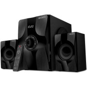 Speakers SVEN MS-315 Bluetooth, FM, USB, Display, RC, Black, 46w / 20w + 2x13w / 2.1