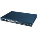 ZyXEL IES-1000 EE Main Chassis, DSLAM. Two slots for DSL-modules, 19'', 1U high, 220V AC power