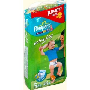 PAMPERS JP ACTIVE BOY JUNIOR 48 (5)