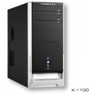 Computer Legenda GIMN-110 PC, Intel Pentium Dual Core E5700 3.0 GHz, 2 GB DDR3, HDD 500 GB, nVidia GeForce GT440 1 GB, DVD-RW, Gigabit LAN, DVI, HDMI, DisplayPort, 450W