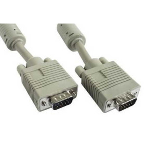 CC-PPVGA-10  Premium VGA-Cable, HD15M/HD15M, dual-shielded w/2*ferrite,  3.0m