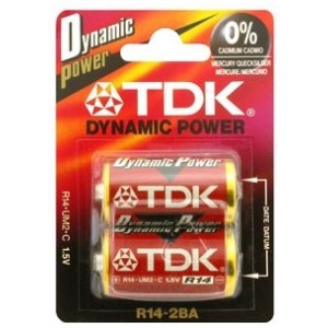 TDK Dynamic Power R14-2BAR 1,5V C (2 шт.)