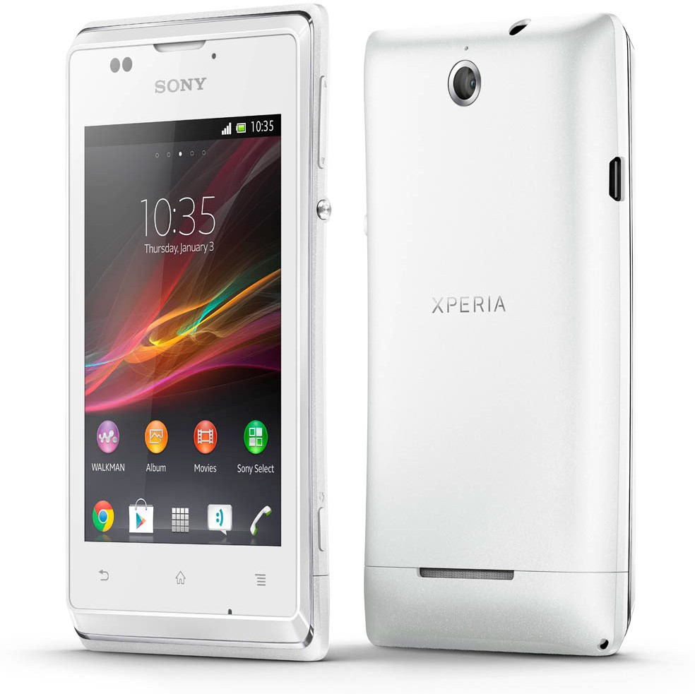 Телефон Sony C1505 Xperia E white - купить в Кишиневе и Молдове |  dostavka.md