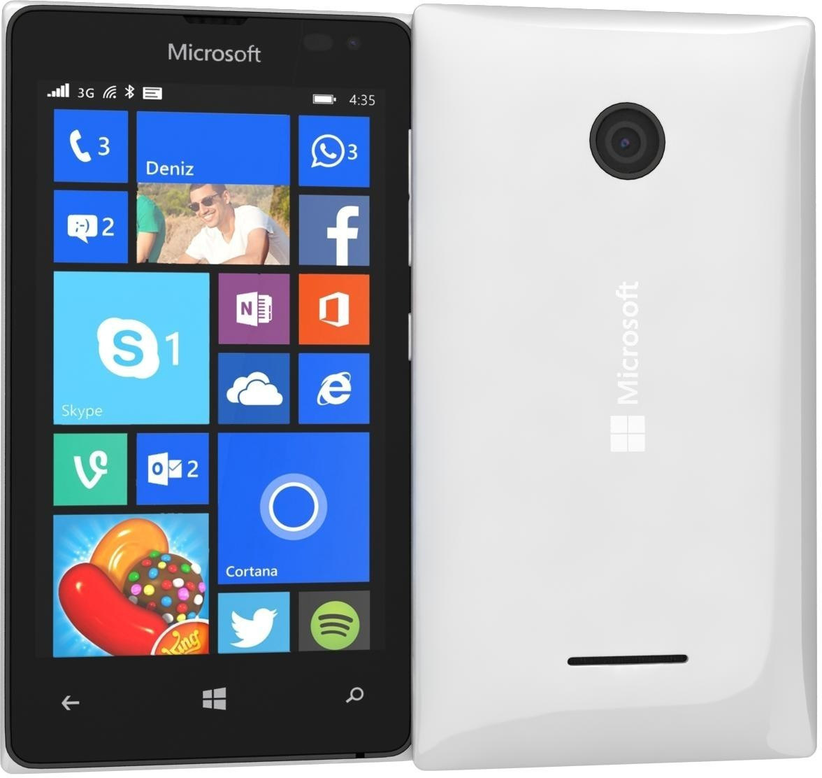 Microsoft Lumia 435 Dual Sim white MD - купить в Кишиневе и Молдове |  dostavka.md