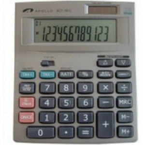 Калькулятор ACT-1612 12-позиционный экран, двойное питание, двойная память