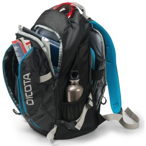  Dicota D31047 Backpack Active black/blue 14"-15.6", Premium notebook backpack with a sporty design, (rucsac laptop/рюкзак для ноутбука)