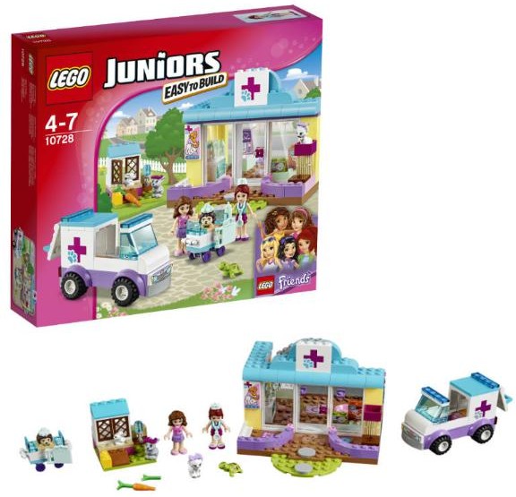 Lego juniors mia's vet hot sale clinic