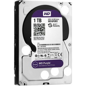 3.5" HDD 1.0TB  Western Digital WD10PURZ Caviar® Purple™, IntelliPower, 64MB, SATAIII