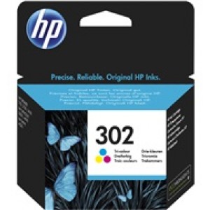 HP 302 Tri-color Original Ink Cartridge