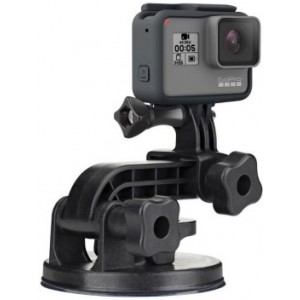 GoPro Suction Cup Mount - to attach GoPro to cars, boats, motorcycles and more, speed of 150+ mph, compatible with all GoPro cameras