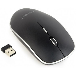 "Wireless Mouse Gembird MUSW-4B-01, Optical, 800-1600 dpi, 4 buttons, Ambidextrous, 1xAA, White- https://gembird.nl/item.aspx?id=10415"