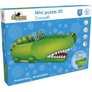 NORIEL Mini Puzzle 3D Crocodil