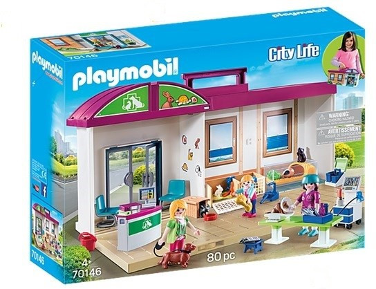 playmobil take along pet clinic