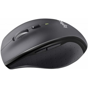 Logitech Wireless Mouse M705, Laser Mouse for Notebooks, Hyper-fast scrolling, Nano receiver, Dark-Grey/Silver, Retail